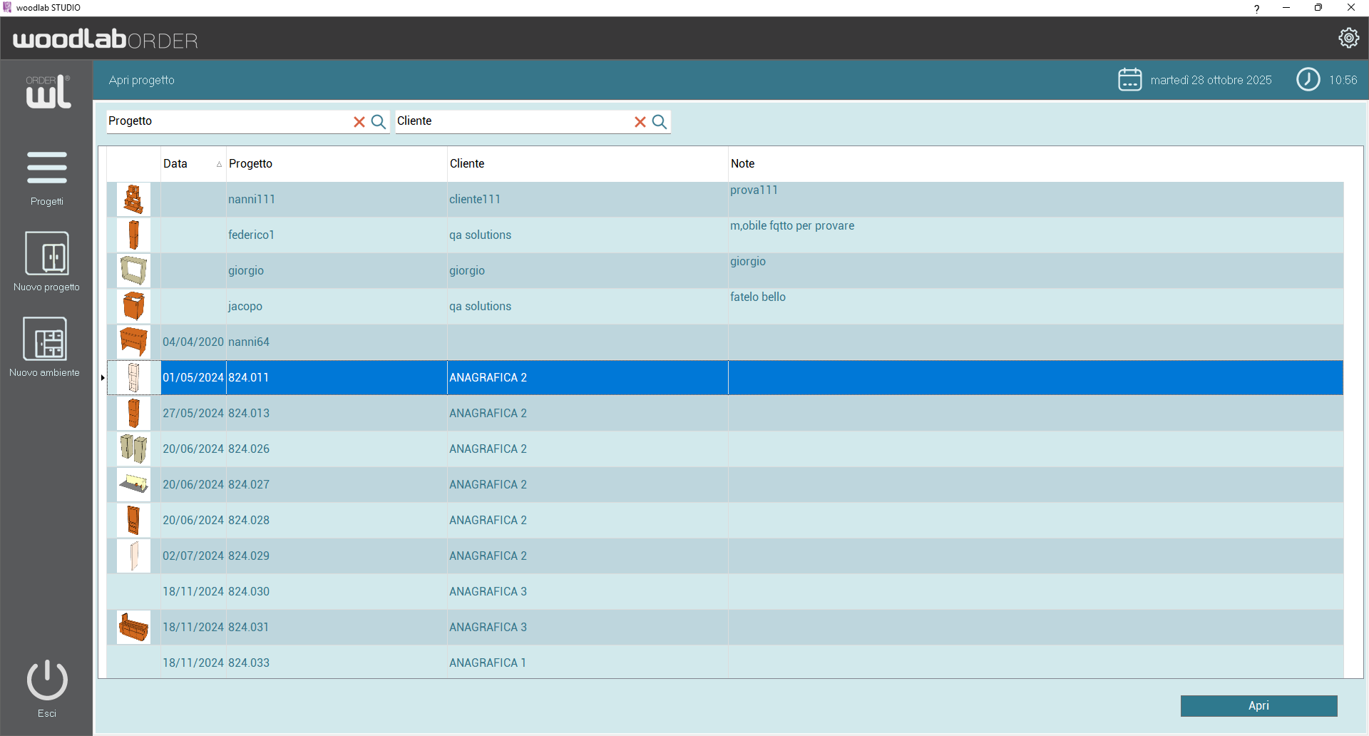 WoodLab Studio Interface 1