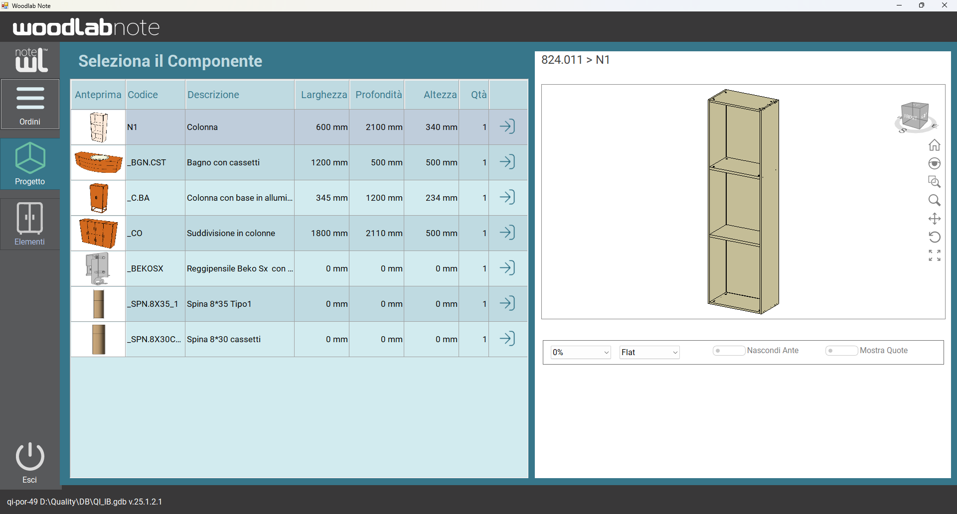 WoodLab Studio Interface 2